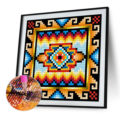 Traditional Eye Mosaic - Full Square Drill Diamond Painting 30*30CM