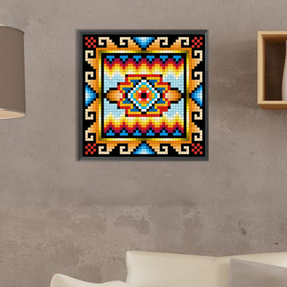 Traditional Eye Mosaic - Full Square Drill Diamond Painting 30*30CM
