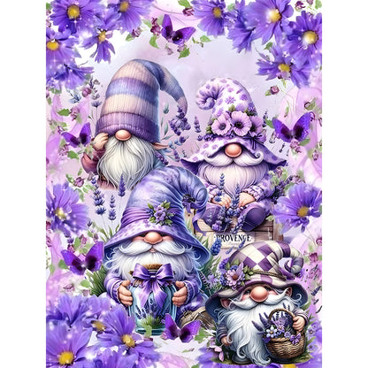 Flower Goblin - Full Round Drill Diamond Painting 30*40CM