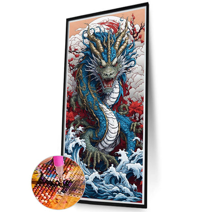 Dragon - Full Round Drill Diamond Painting 55*110CM