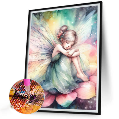 Flower Fairy - Full AB Round Drill Diamond Painting 40*50CM