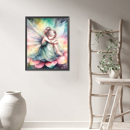 Flower Fairy - Full AB Round Drill Diamond Painting 40*50CM