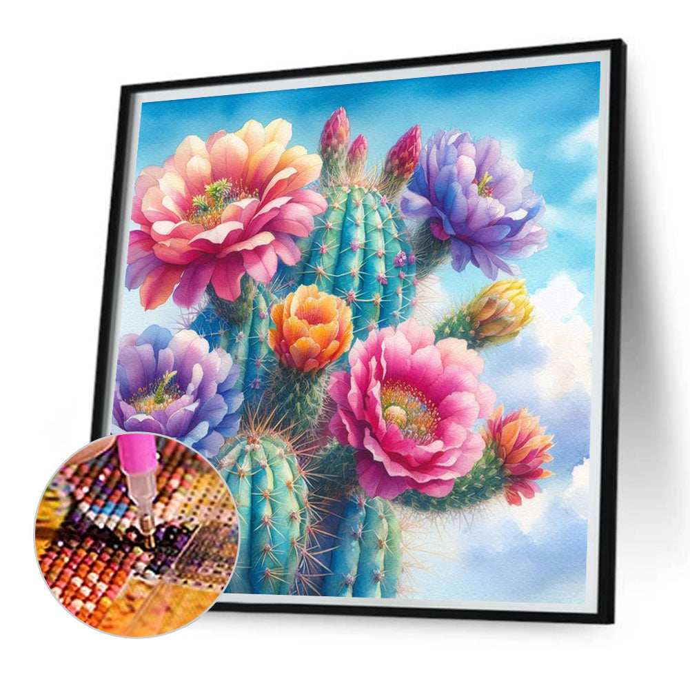 Cactus - Full AB Square Drill Diamond Painting 30*30CM