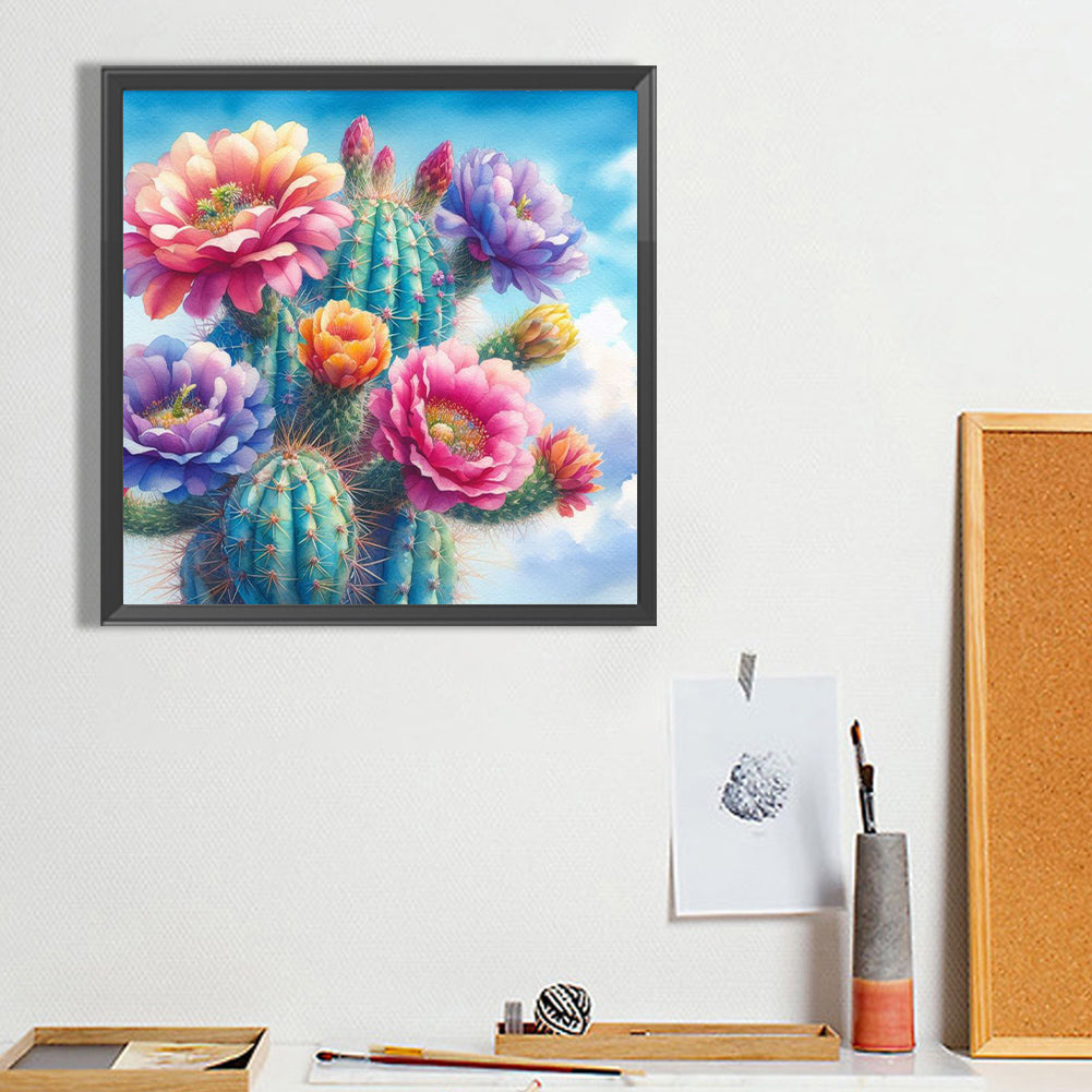 Cactus - Full AB Square Drill Diamond Painting 30*30CM