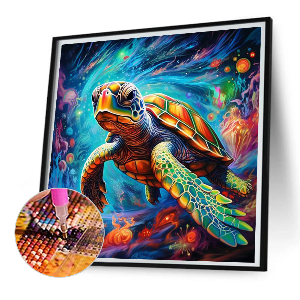 Sea Turtles - Full AB Square Drill Diamond Painting 30*30CM