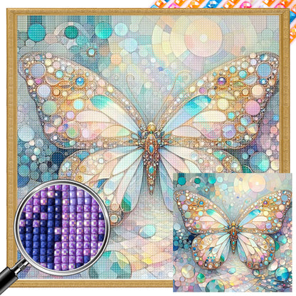 Butterfly - Full AB Square Drill Diamond Painting 30*30CM