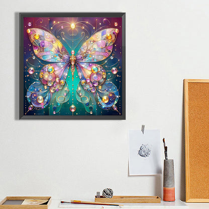 Butterfly - Full AB Square Drill Diamond Painting 30*30CM