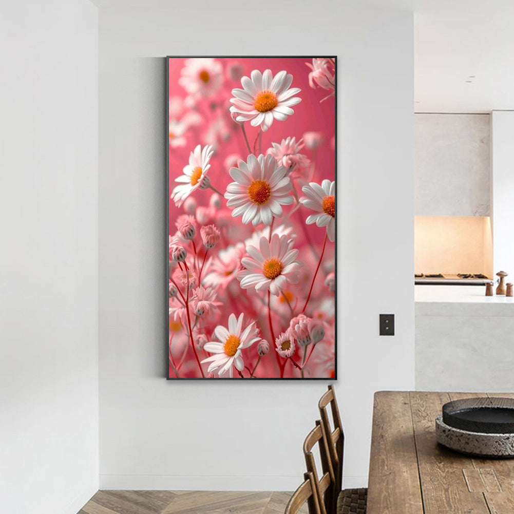 Blooming Flowers - Full Round Drill Diamond Painting 40*70CM