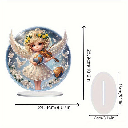 Angel Girl 5D DIY Diamond Painting Tabletop Decorations Bedroom Table Decor