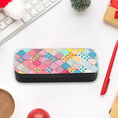 Colorful Pattern Diamond Painting Eyeglasses Case Diamond Art Sunglasses Case