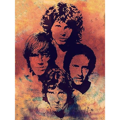 The Doors - Full Round Drill Diamond Painting 30*40CM