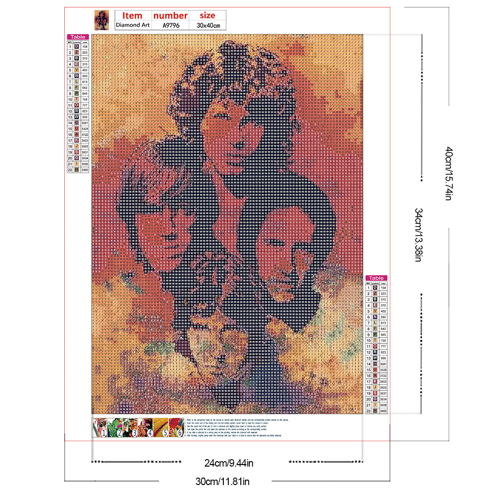 The Doors - Full Round Drill Diamond Painting 30*40CM