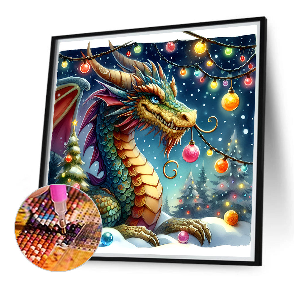 Dragon - Full Round Drill Diamond Painting 40*40CM