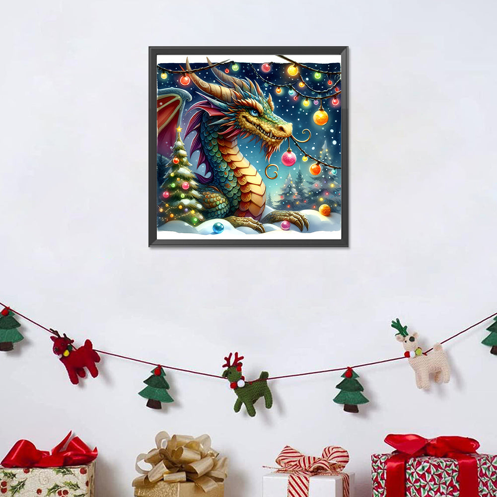 Dragon - Full Round Drill Diamond Painting 40*40CM