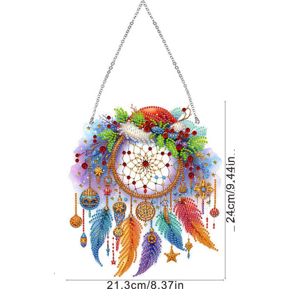 Acrylic Special Shape Dream Catcher 5D DIY Diamond Painting Dots Pendant