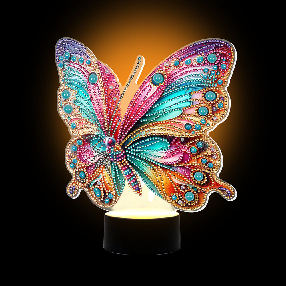 Acrylic Hummingbird Decorative DIY 5D Diamond Lamp for Art Crafts (CN228)