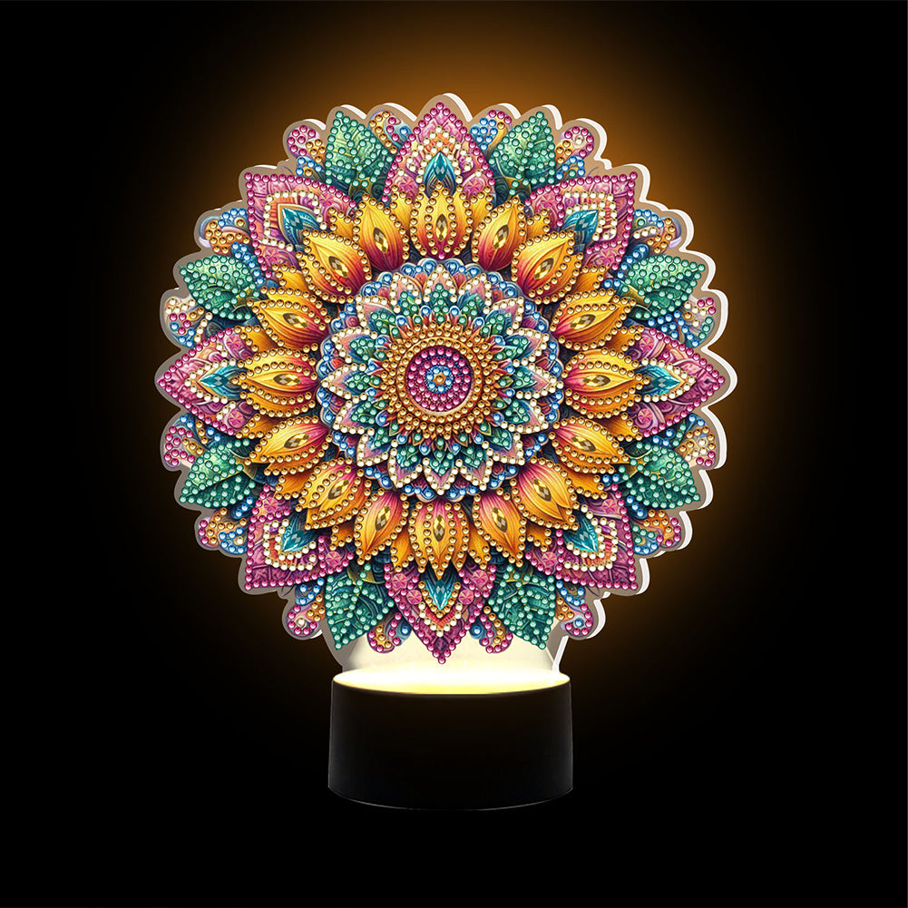 Acrylic Hummingbird Decorative DIY 5D Diamond Lamp for Art Crafts (CN231)