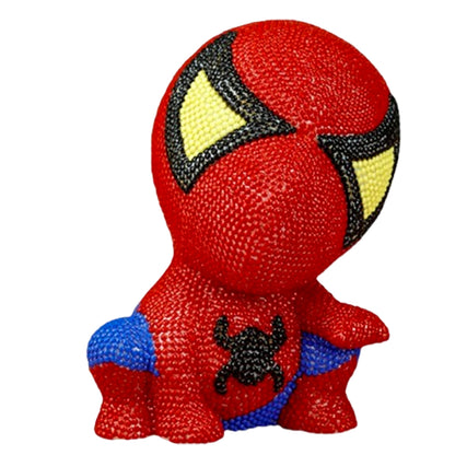 Vinyl Spiderman Diamond Painting Piggy Bank 5D DIY Diamond Money Storage Box