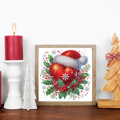 Christmas Love - Partial Special-Shaped Drill Diamond Painting 30*30CM