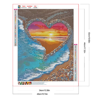 Love Sea - Full Round Drill Diamond Painting 40*50CM