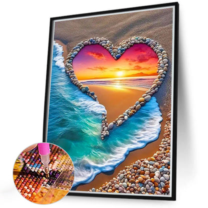 Love Sea - Full Round Drill Diamond Painting 40*50CM