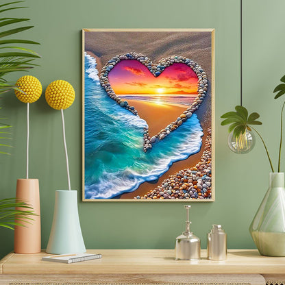 Love Sea - Full Round Drill Diamond Painting 40*50CM