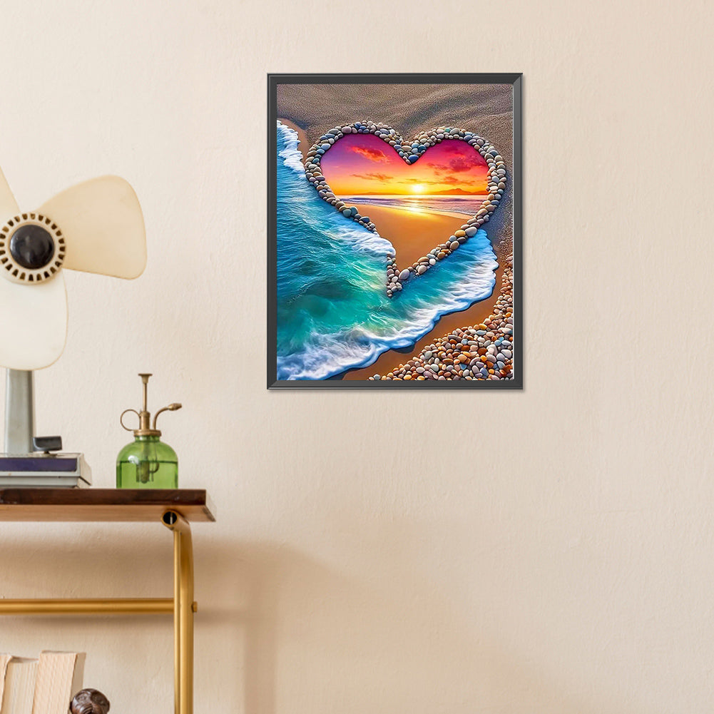 Love Sea - Full Round Drill Diamond Painting 40*50CM