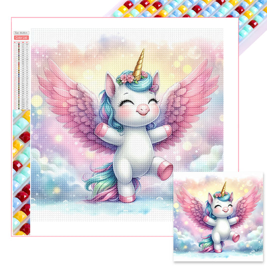 Unicorn - Full Square Drill Diamond Painting 30*30CM