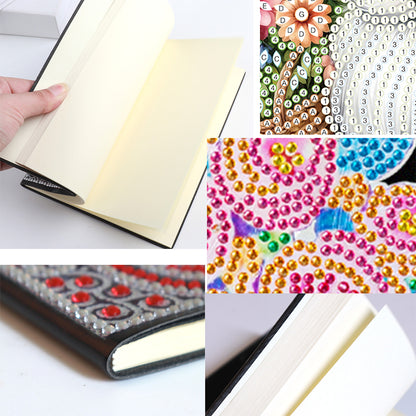 Special Shaped Flower Diamond Painting Journal Notebook for Students Adults