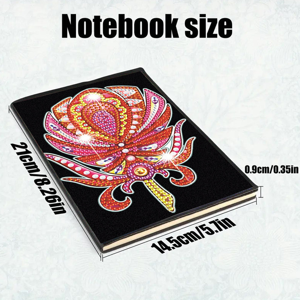 Special Shaped Magic Wand Diamond Painting Journal Notebook for Adults