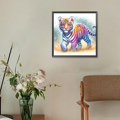 Tiger - Full Round Drill Diamond Painting 30*30CM