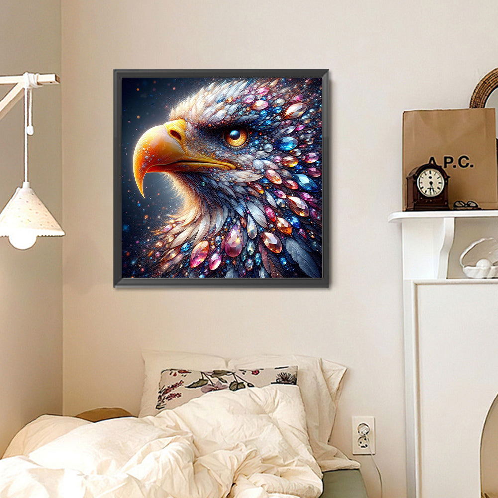 Jewel Eagle - Full Round Drill Diamond Painting 30*30CM