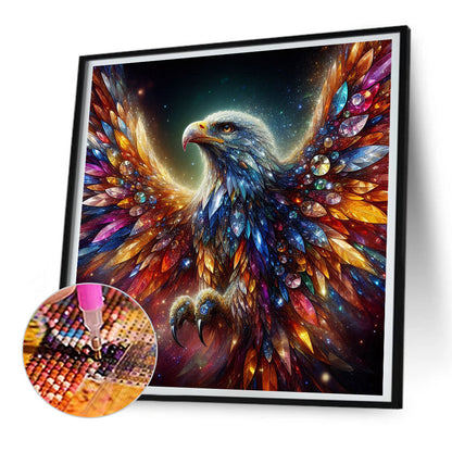 Jewel Eagle - Full Round Drill Diamond Painting 30*30CM