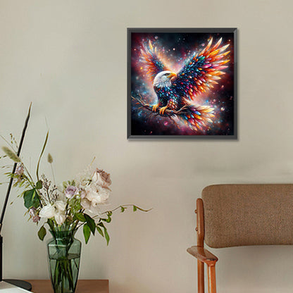 Jewel Eagle - Full Round Drill Diamond Painting 30*30CM