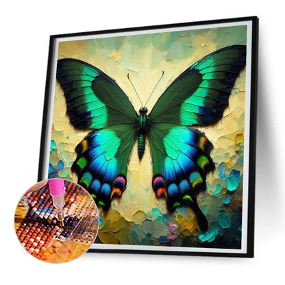 Butterfly - Full Round Drill Diamond Painting 30*30CM