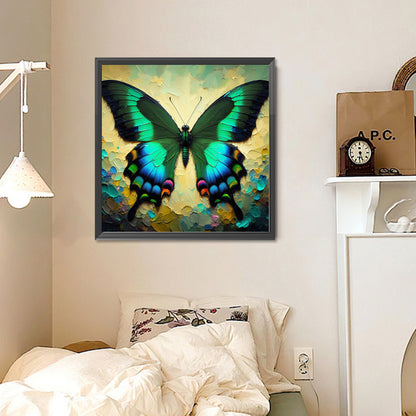 Butterfly - Full Round Drill Diamond Painting 30*30CM