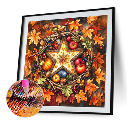 Autumn Fruits - Full AB Round Drill Diamond Painting 40*40CM