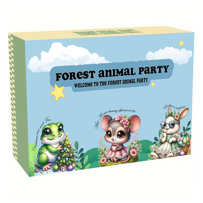 12 Cute Animals DIY Diamond Ornaments Scene Box for Home Office Bedroom