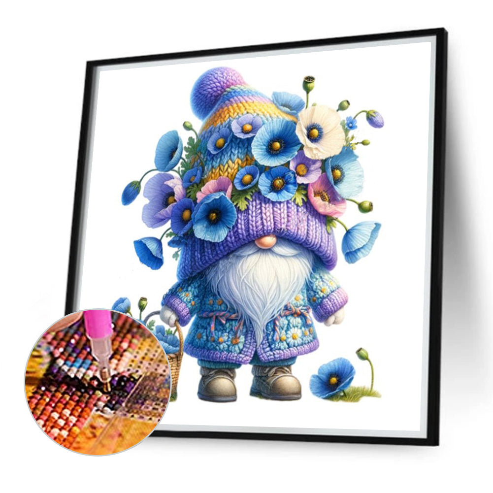 Blue Goblin - Full Round Drill Diamond Painting 30*30CM