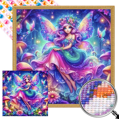 Elf Fairy - Full AB Round Drill Diamond Painting 90*90CM