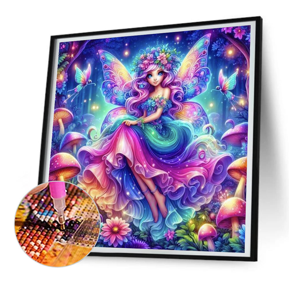 Elf Fairy - Full AB Round Drill Diamond Painting 90*90CM