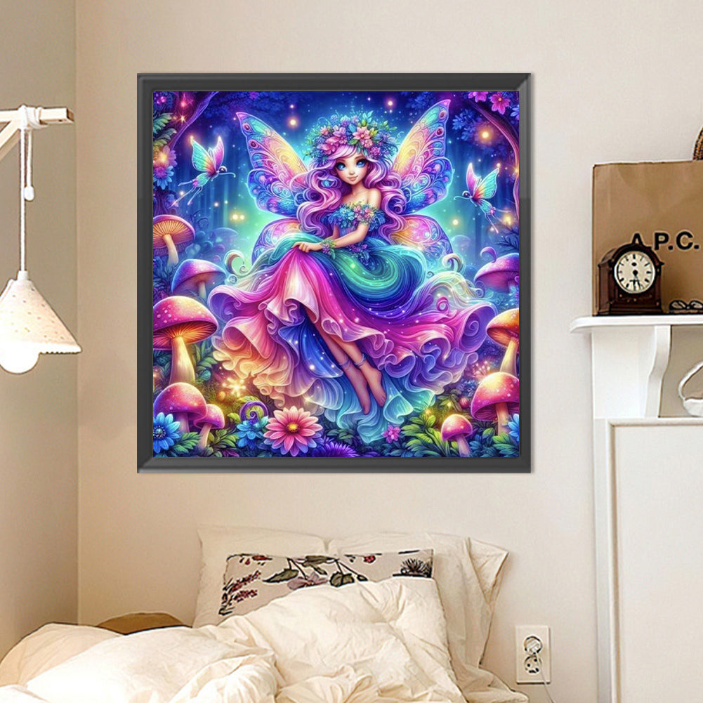 Elf Fairy - Full AB Round Drill Diamond Painting 90*90CM