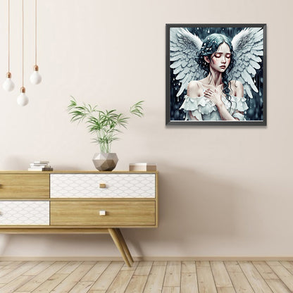 Angel Girl - Full AB Round Drill Diamond Painting 40*40CM