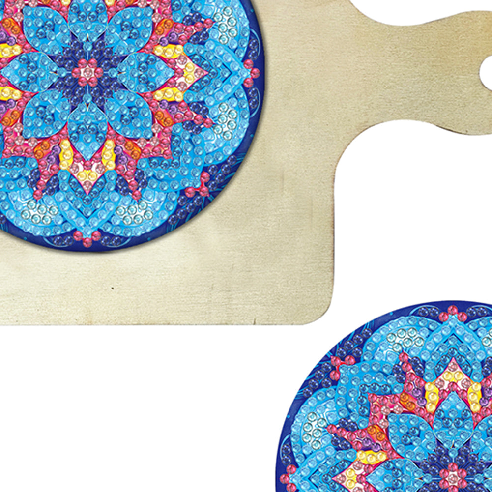 Mandala Diamond Painting Art Place Mats DIY Diamond Dot Kits for Beginners