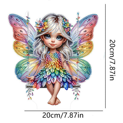 Angel Girl Diamond Painting Tabletop Ornaments Kit 5D DIY Diamond Art Decors