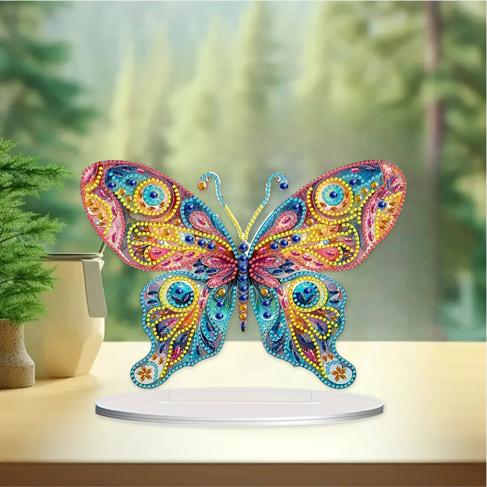 Butterfly Tabletop Diamond Art Kits Diamond Painting Desktop Ornaments