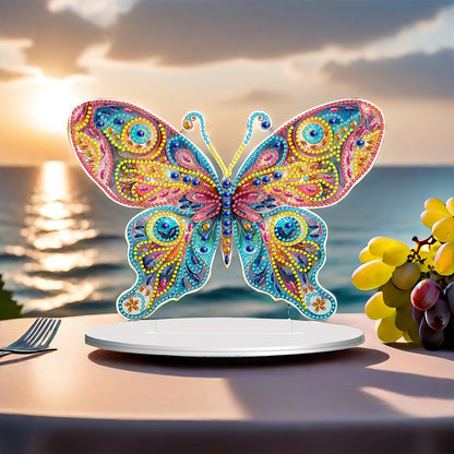 Butterfly Tabletop Diamond Art Kits Diamond Painting Desktop Ornaments