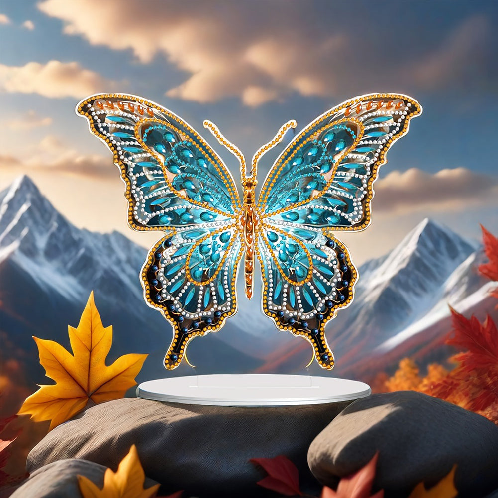 Butterfly Tabletop Diamond Art Kits Diamond Painting Desktop Ornaments