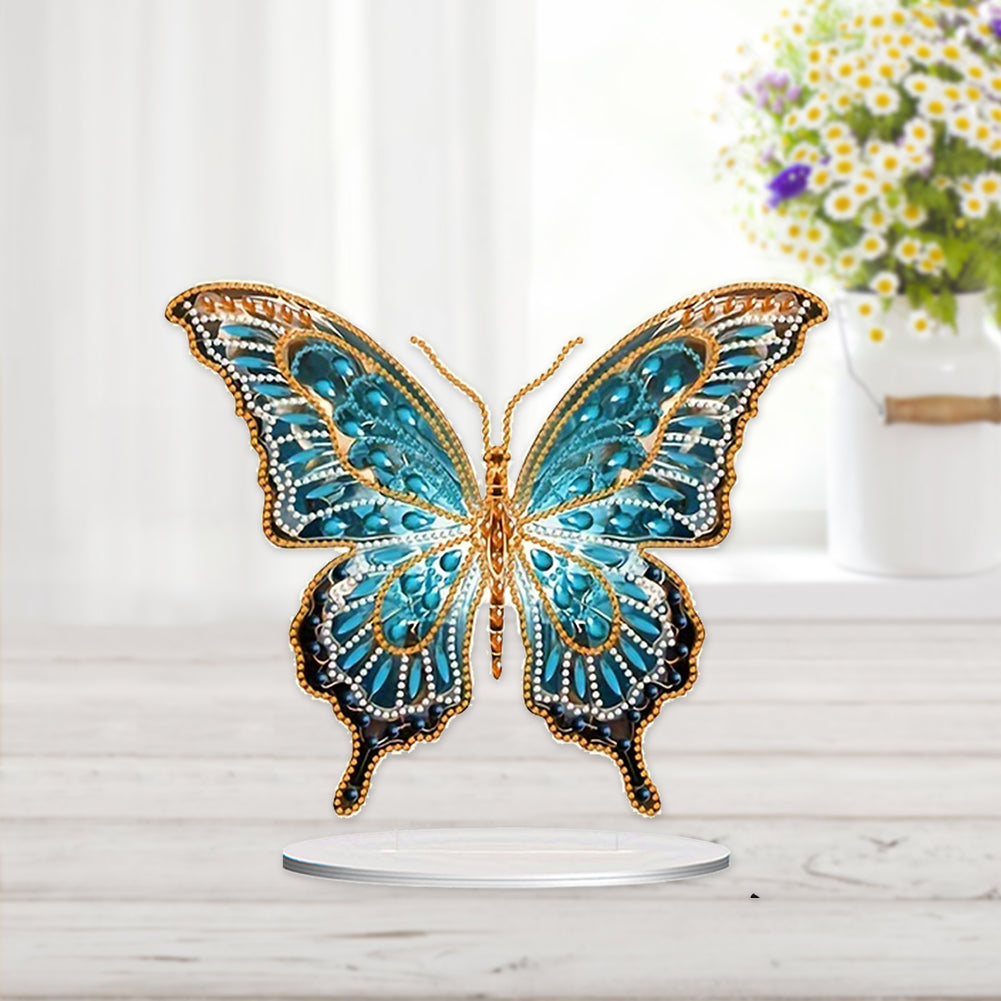 Butterfly Tabletop Diamond Art Kits Diamond Painting Desktop Ornaments