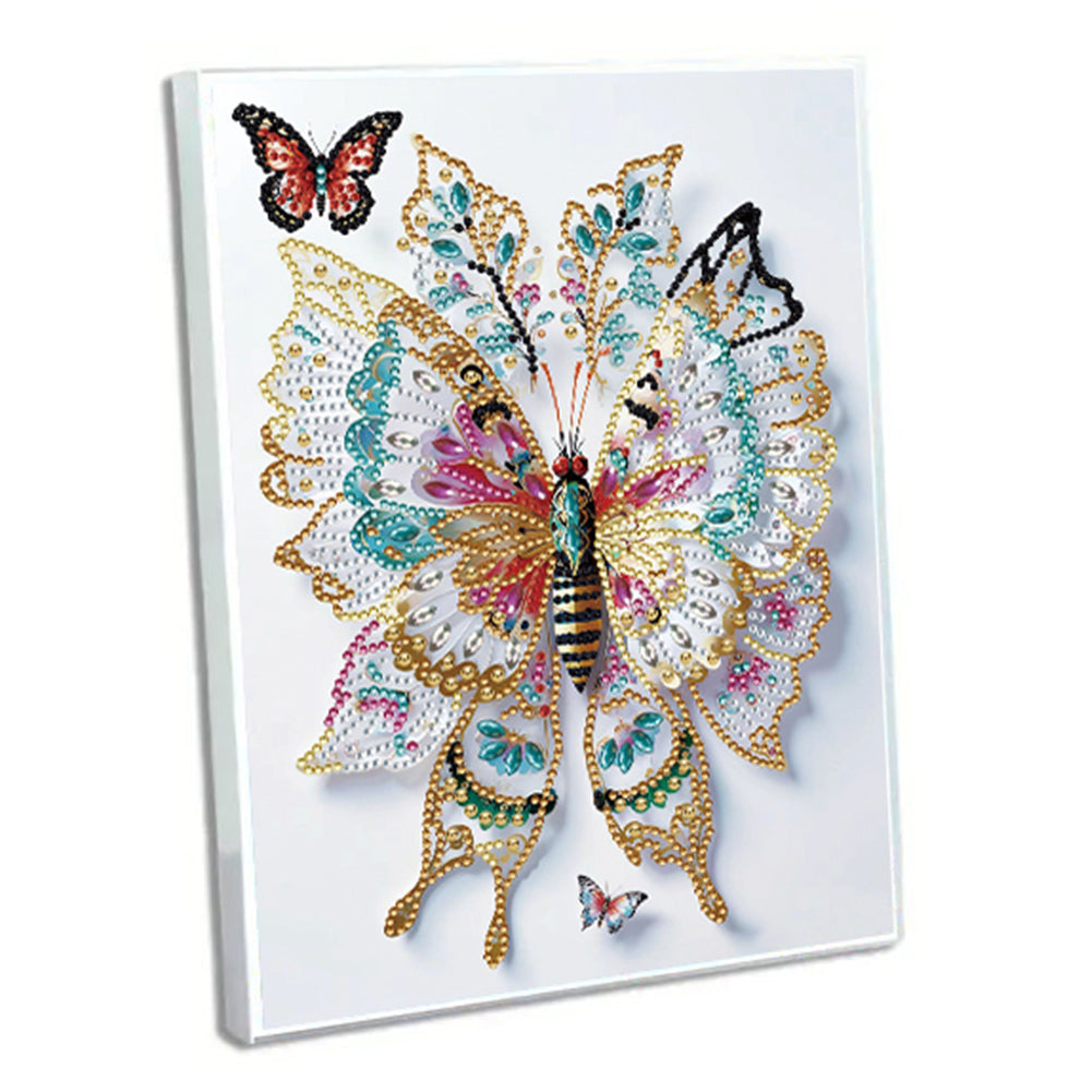 Diamond Embroidery Notebook 60 Pages for Home Office Art Drawing (Butterfly 1)